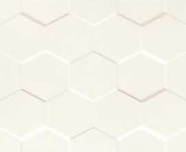 Плитка Tubadzin PS-01-165-0298-0748-1-040 Elementary white hex STR 29,8x74,8