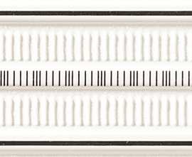 Бордюр Tubadzin LS-01-159-0748-0072-1-023 Abisso white 74,8x7,2