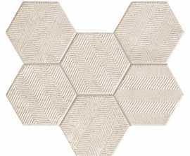 Мозаика Tubadzin SFUMATO HEX 28,9x22,1