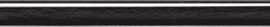 Бордюр Tubadzin Maxima glass Black 1x44,8