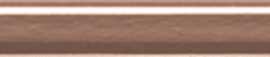 Бордюр Tubadzin Maxima listwa glass brown 1х44,8