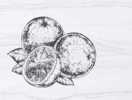 Декор Monopole Fruit Laguna Orange 10x30