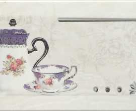 Декор Monopole Petra Pranzo Silver B 10x30