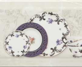 Декор Monopole Petra Pranzo Silver A 10x30