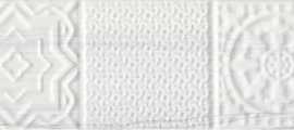 Плитка Monopole Belvedere Relieve Blanco 10x30