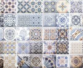 Плитка Monopole Antique Sky 10*20 (микс)