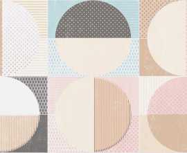 Декор Cifre Cromatica Decor Circles Cold Brillo 25x75