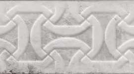 Декор Cifre Relieve Drop White Brillo 7.5x30
