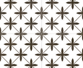 Керамогранит Dualgres Poole White 44,5x44,5