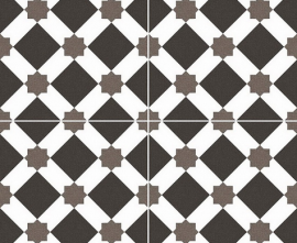 Плитка Dualgres Chic Howard Black 45х45