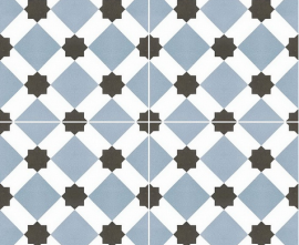 Плитка Dualgres Chic Howard Blue 45х45