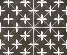 Керамогранит Dualgres Poole Black 44,5x44,5