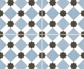 Керамогранит Dualgres Howard Blue 44,5x44,5