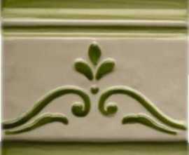 Бордюр VIVES duque verde g.47 13x13