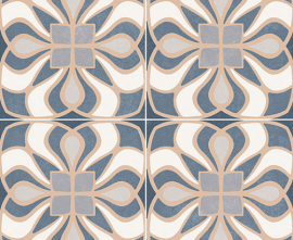 Керамогранит Dualgres Terra Epoque Blue 44,5x44,5