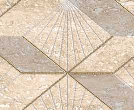 Azori 587121002 Бордюр Ascoli Beige Diamond 63x7.5