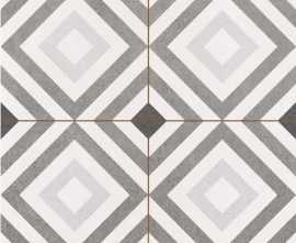 Плитка NiceKer Chic William Silver 45х45