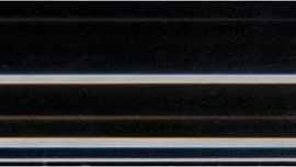 Бордюр Dar Ceramics Moldura Antigua Negro Brillo 5х20