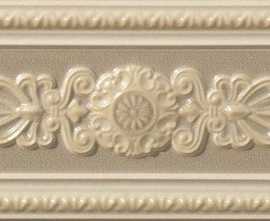 Бордюр Vallelunga P17042 LIRICA TORTORA LISTELLO DECORATO 10x30