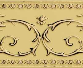 Бордюр Petracers B NARCIS B 02 SU CREMA 10x20