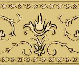 Бордюр Petracers B NARCIS A 02 SU CREMA 10x20