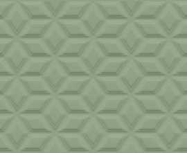 Плитка Sant Agostino CSASP3DG02 SpringPaper 3D-02 Green 25x75