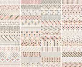 Плитка Sant Agostino Patternbrick Multi Warm 7.3x30