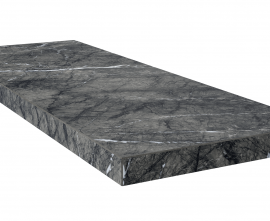 Coliseumgres 620070001953 Уффици Блэк Ступень 90 Угловая Левая 33x90