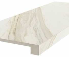 Ступень Coliseumgres 620070001936 Trevi White Scal.90 Front Nat Ret 33x90