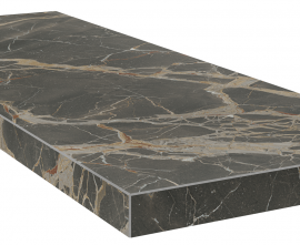 Coliseumgres 620070002163 Помпеи Браун Ступень 90 Угловая левая 33x90