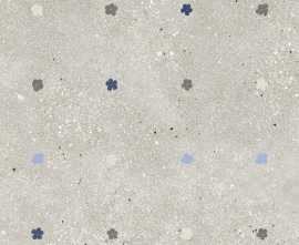 Керамогранит Ape A039160 Ama Fiori Grigio Rect. R10 60x60