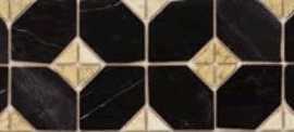 Бордюр VIVES Tira Iliada-Pr Negro g.54 10.8х43.5