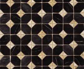 Декор VIVES Iliada -PR Negro g.167 43.5х43.5