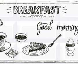 Декор Azori Vogue Breakfast 1 20,1х40,5