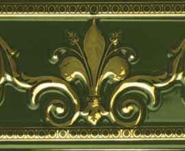 Бордюр Ape CENEFA NOBLESSE VERDE BOTELLA 20*10