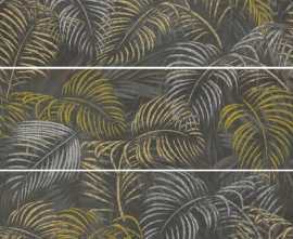 Панно Ape A034950 Decor Set (3) Aurelia Graphite 35x100