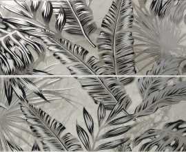 Панно Ape A036490 Decor Set (2) Rex Pearl 25x75