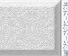 Декор Absolut Keramika Provenzal Deco Blanko 10x30