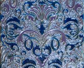 Декор Absolut Keramika Composicion Damasco Cobalto 30x30