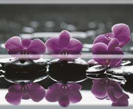 Панно Absolut Keramika Composicion Wellness 02 Purple 30x45 (комплект 2шт)