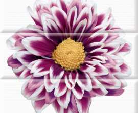 Панно Absolut Keramika Composicion Flowers 45x45 (комплект 3шт)