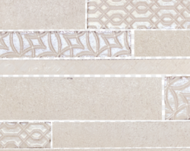 Мозаика Naxos 100996 Mos. RAKU BRICK CORD 25.9x60.2