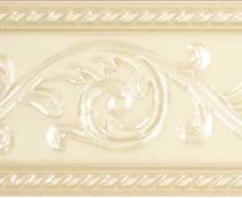 Бордюр CARMEN Cenefa Yara Crema 7.5*15