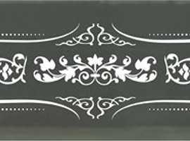 Декор Absolut Keramika Decor Versalles Silver Blanco 10X30