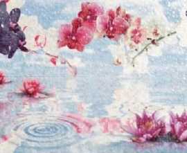 Панно Emigres Orquidea Mosaic Blanco Pano 40x60