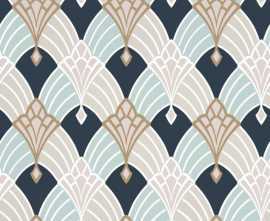 Плитка Vallelunga 6000860 Sospiri Deco Blu Salvia Sat. 12,1x14