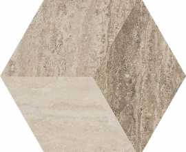 Декор Marazzi Italy MMMQ Allmarble Travertino Decoro 21x18.2