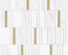 Мозаика Marazzi Italy M8HA Allmarble Wall Altissimo Mosaico Barcode Lux 40х40