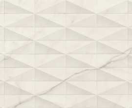 Плитка Marazzi Italy M73S Allmarble Wall Statuario Struttura Pave Lux 3D 40х120