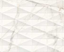Плитка Marazzi Italy M6TK Allmarble Wall Golden White Struttura Pave Satin 3D 40х120